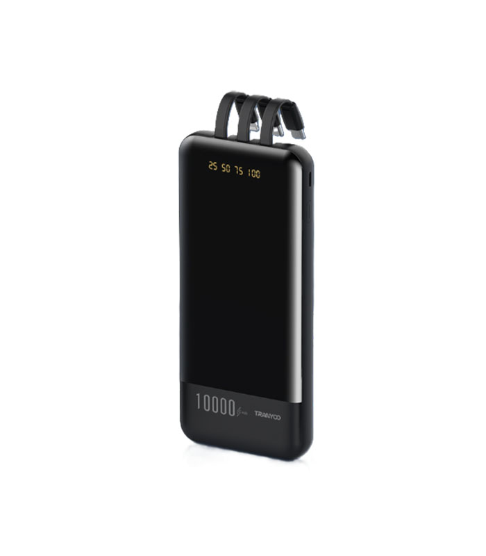 TRANYOO T-D06 Power Bank avec câble 3 en 1