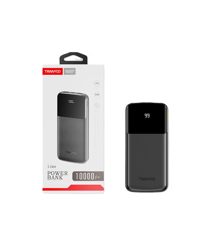 TRANYOO T-D08 Power Bank Intelligent avec affichage numérique