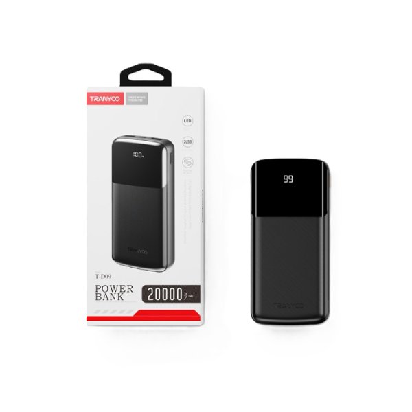 TRANYOO T-D09 Power Bank Intelligent avec affichage numérique