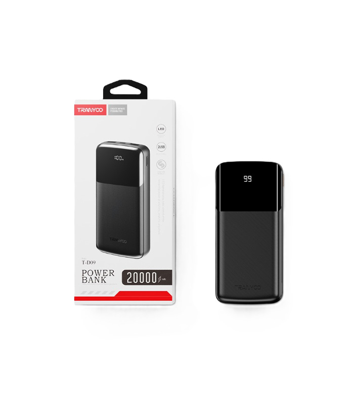 TRANYOO T-D09 Power Bank Intelligent avec affichage numérique