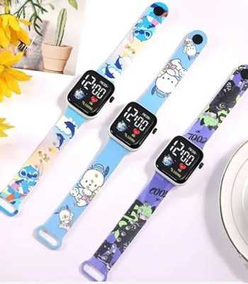 Montre Lilo et Stitch Style Apl Watch – Montre Fantaisie Super-Héros pour Fans de Lilo & Stitch