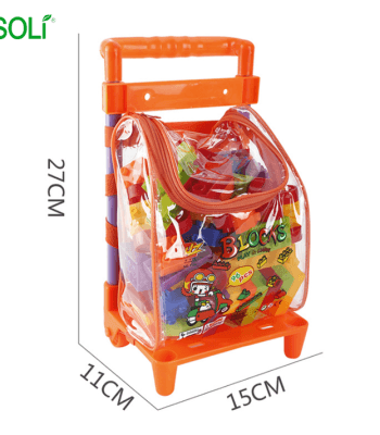 Jouets de Blocs de Construction en Plastique à Grosses Particules – Blocs Moelleux pour Enfants, Puzzle Cérébral, Éducation Précoce, Décoration de Chambre, Blocs Géants et Mousses à Assembler