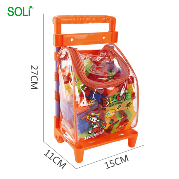 Jouets de Blocs de Construction en Plastique à Grosses Particules – Blocs Moelleux pour Enfants, Puzzle Cérébral, Éducation Précoce, Décoration de Chambre, Blocs Géants et Mousses à Assembler