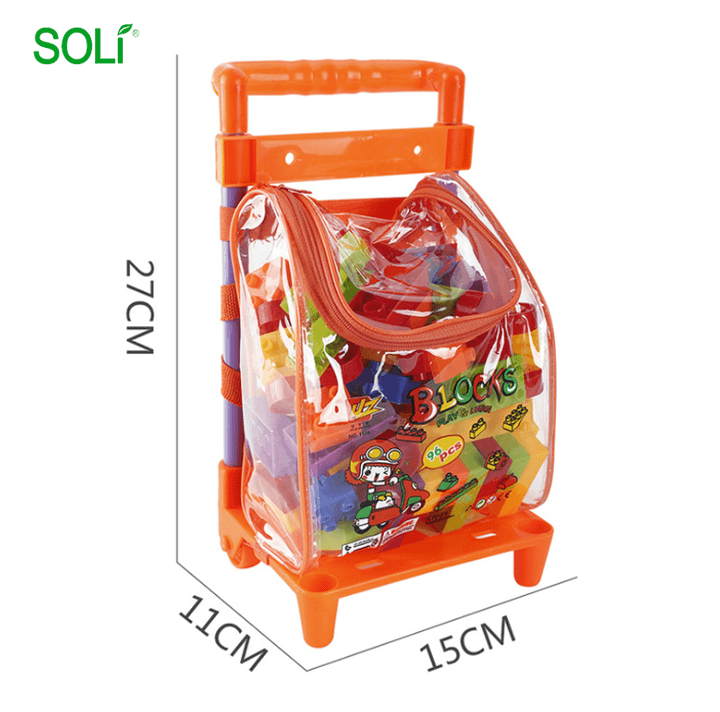 Jouets de Blocs de Construction en Plastique à Grosses Particules – Blocs Moelleux pour Enfants, Puzzle Cérébral, Éducation Précoce, Décoration de Chambre, Blocs Géants et Mousses à Assembler