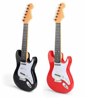 Guitare électrique 68 cm pour enfants, jouet musical, guitare basse électrique, livraison rapide, instrument de musique pour débutants