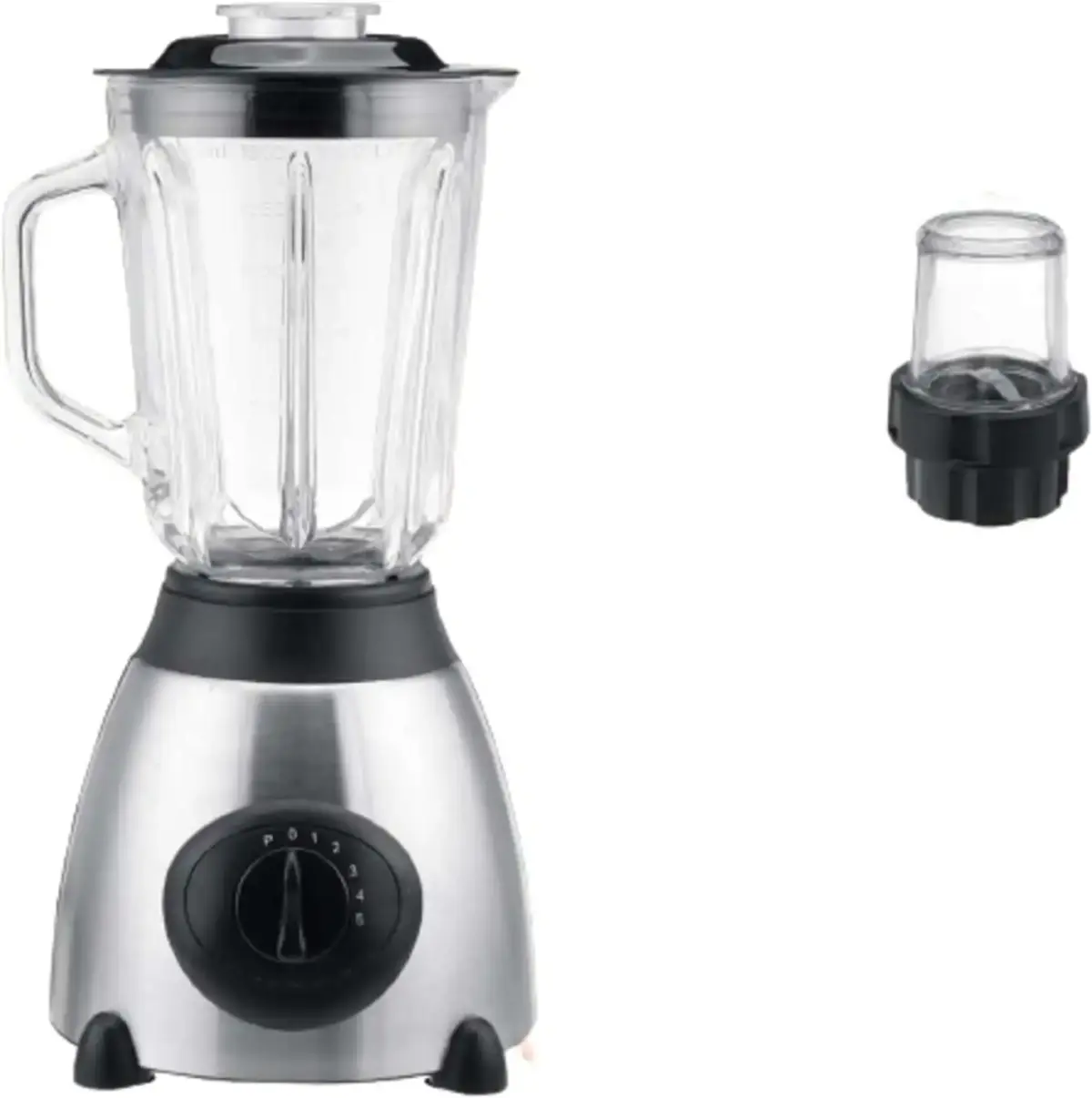 Blender 2 en 1 à Bocal en Verre - 850W | Mixeur 2-en-1 850W – 1,5L | Smoothie Maker & Presse-agrumes | Sans BPA – Image 12
