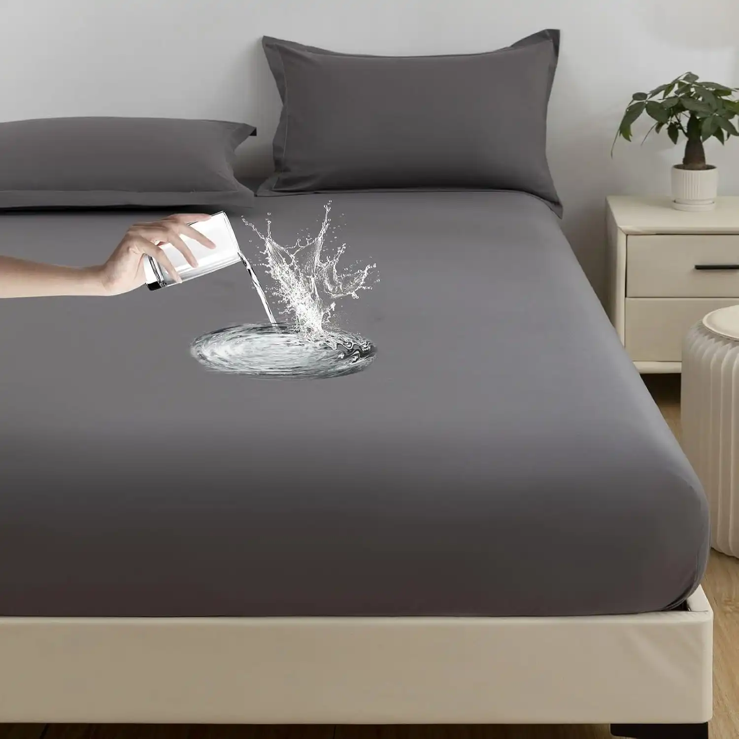 🛏️ Housse de Protection Matelas Imperméable avec Drap-Housse et 2 Taies d’Oreiller 1 - CHAPCHAP Africa - CHAPCHAP Africa