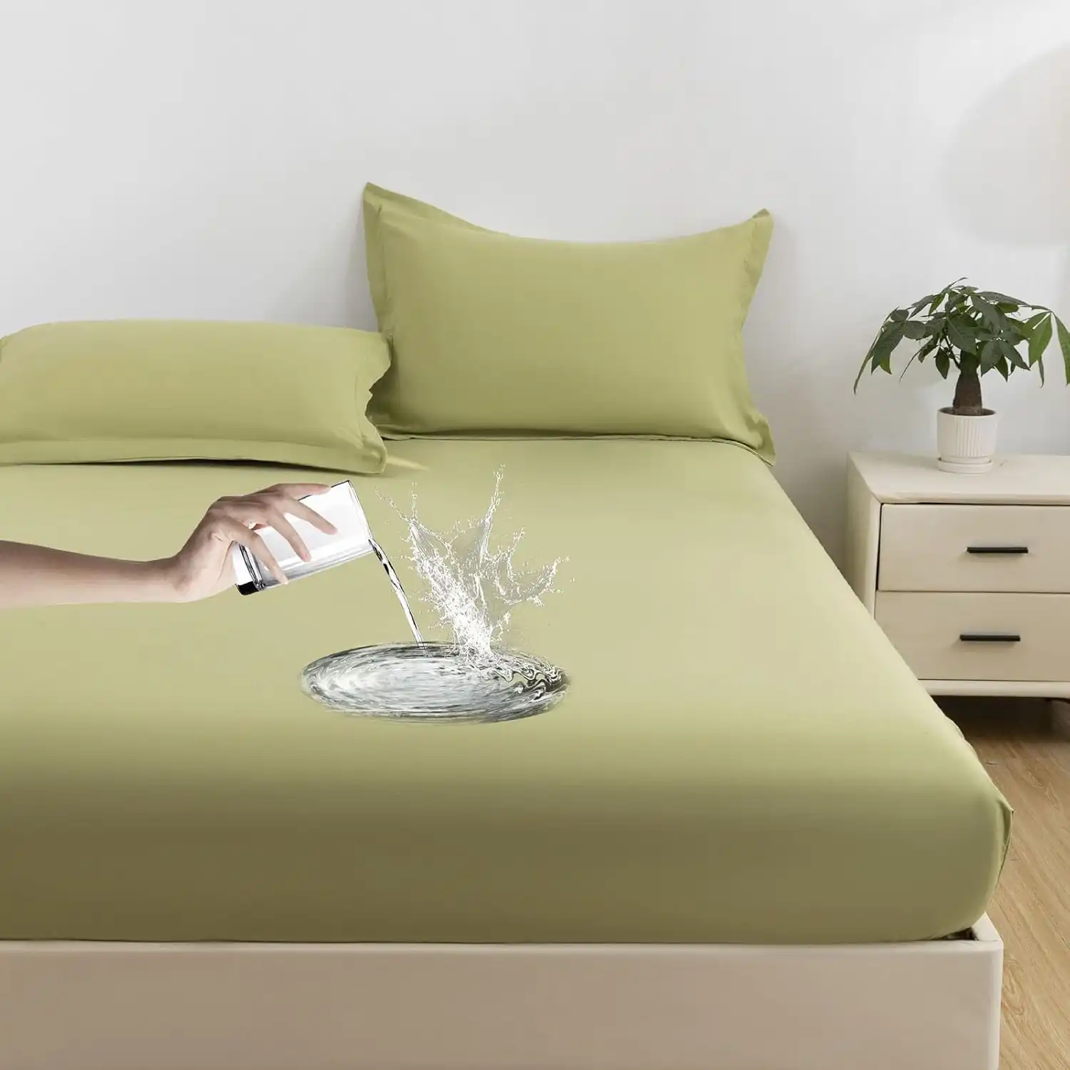 🛏️ Housse de Protection Matelas Imperméable avec Drap-Housse et 2 Taies d’Oreiller 5 - CHAPCHAP Africa - CHAPCHAP Africa
