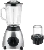 Blender 2 en 1 à Bocal en Verre - 850W | Mixeur 2-en-1 850W – 1,5L | Smoothie Maker & Presse-agrumes | Sans BPA – Image 2