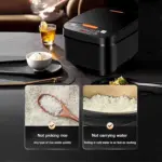 Cuiseur à Riz Multifonction 5 L - 6 Fonctions de Cuisson, Marmite Antiadhésive, Compact et Pratique pour 1 à 3 Personnes, Facile à Nettoyer, Portable et Efficace – Image 4