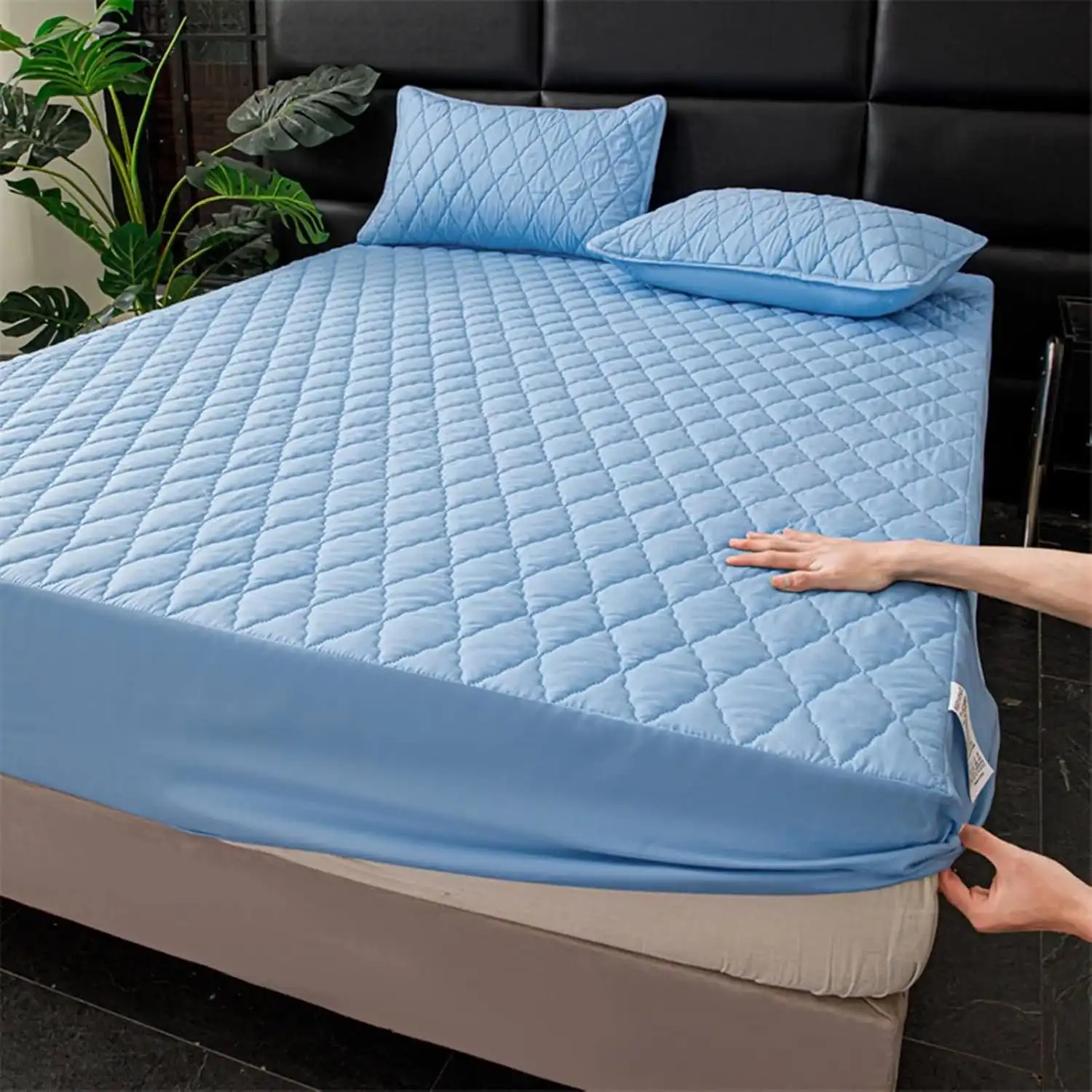 Couvre matelas Imperméable Confortable + Housse de Matelas et 2 Taies d’oreiller 4 - CHAPCHAP Africa - CHAPCHAP Africa