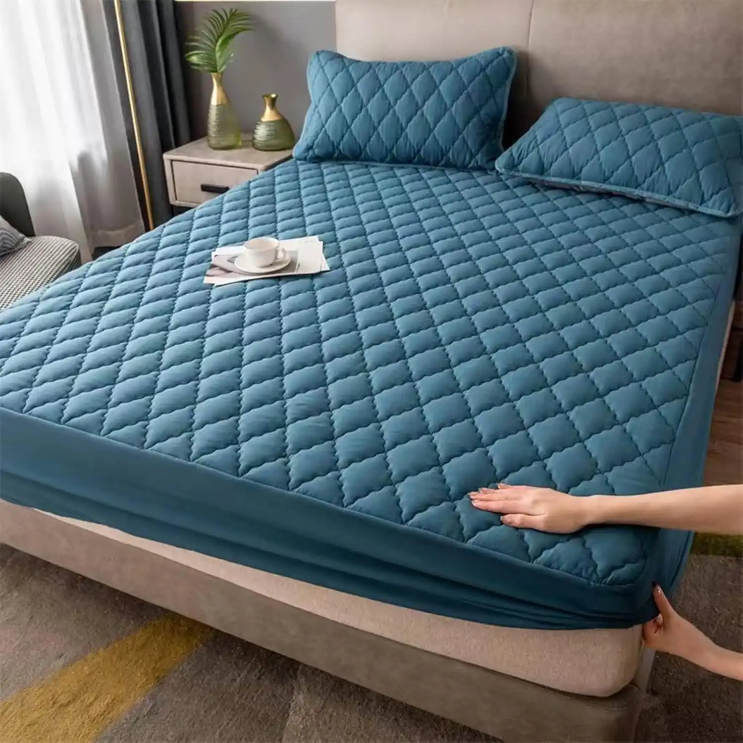 Couvre matelas Imperméable Confortable + Housse de Matelas et 2 Taies d’oreiller 2 - CHAPCHAP Africa - CHAPCHAP Africa