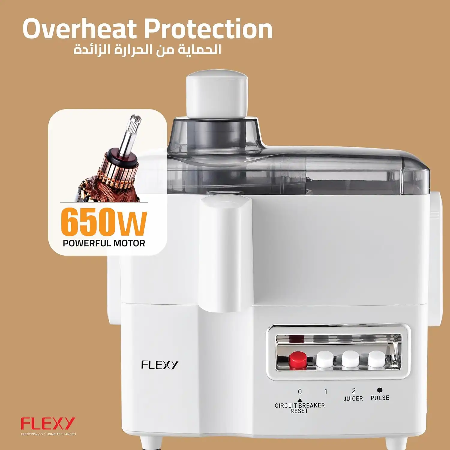 Extracteur de Jus 4 en 1 Professionnel - Ensemble Complet - Mixeur & Moulin 4-en-1 – 400W | Blender Multifonction pour Cuisine – Blanc 5 - CHAPCHAP Africa - CHAPCHAP Africa