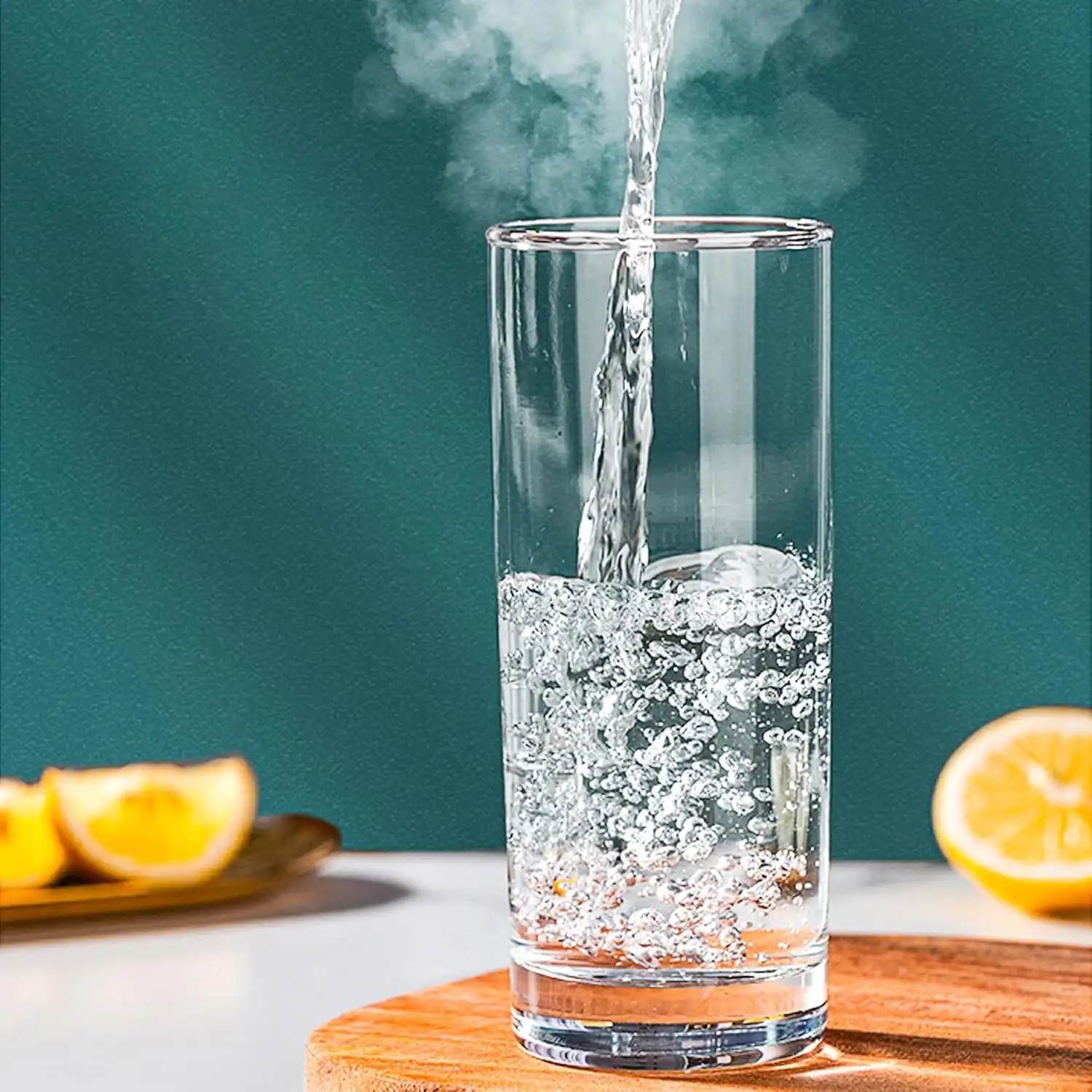 Grand Verre à Eau Lisse - Élégance et Fonctionnalité - Verres Hauts Polyvalents pour Bière, Jus, Cocktails et Boissons - Lot de 6 3 - CHAPCHAP Africa - CHAPCHAP Africa