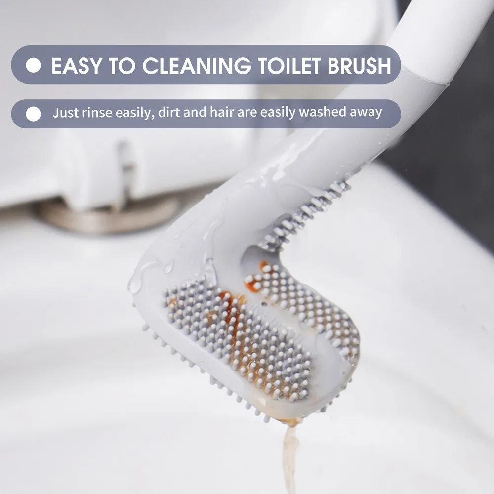 Brosse WC en Silicone avec Manche Long – Design Golf, Antidérapante & Murale 4 - CHAPCHAP Africa - CHAPCHAP Africa
