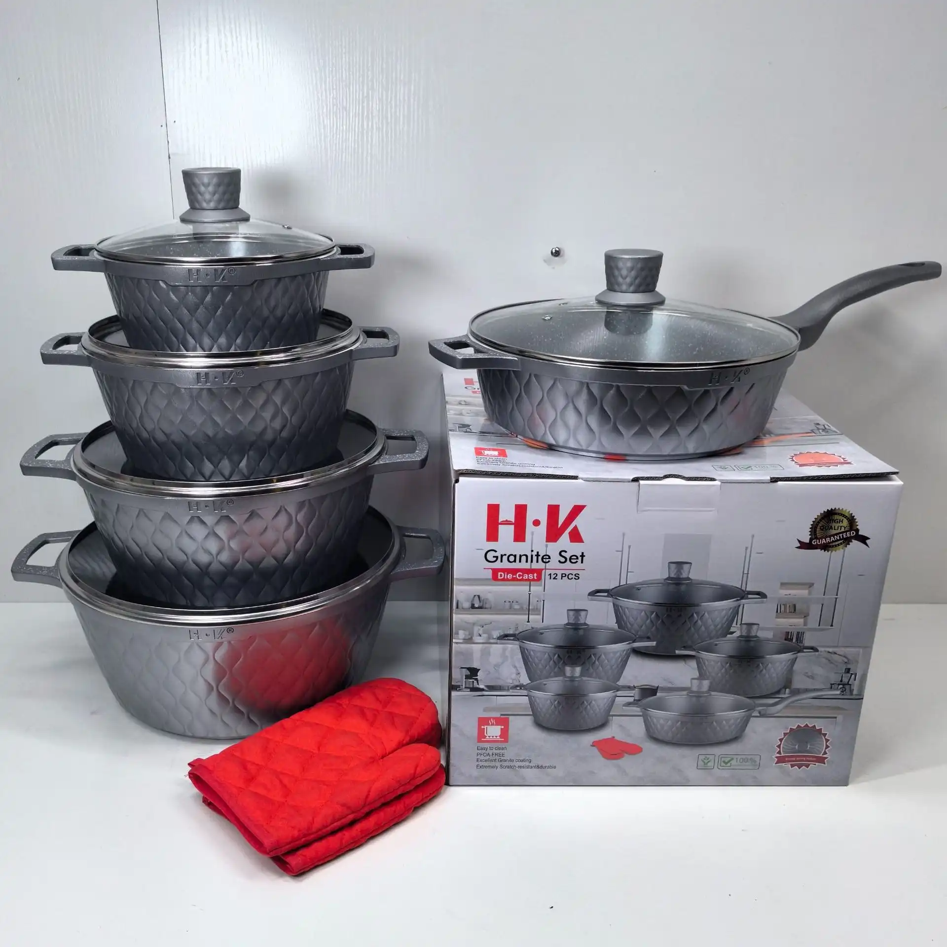 Kit Complet Casserole Antiadhésive avec Accessoires 2 - CHAPCHAP Africa - CHAPCHAP Africa