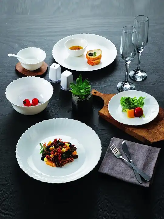 Ensemble Cristal Émaillé Brad Series - Lot de 5 Pièces | Élégance et Raffinement pour votre Table 2 - CHAPCHAP Africa - CHAPCHAP Africa