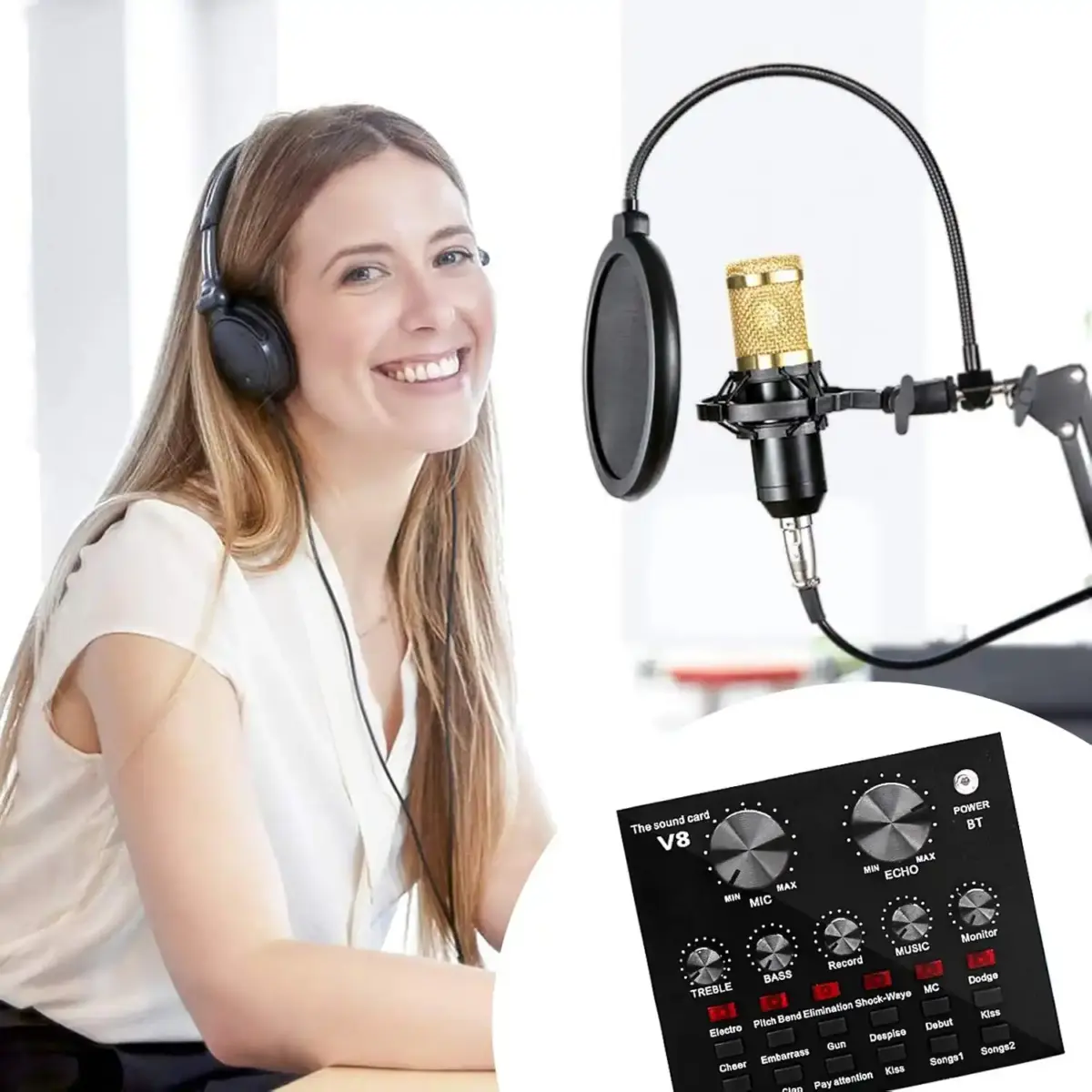 Studio d'Enregistrement Complet - Pour Streamers, Podcasters & Musiciens – Image 1
