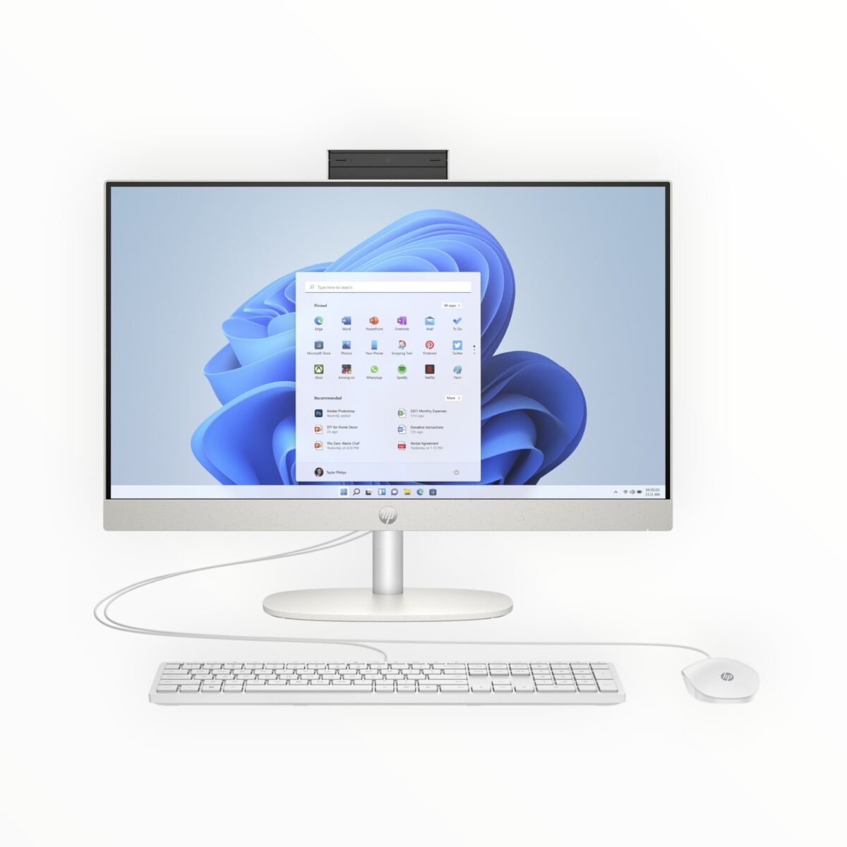 HP 24-cr0011l – All-in-One 23.8" Full HD – Intel Core – PC familial et bureautique | Prix Bas – Image 1