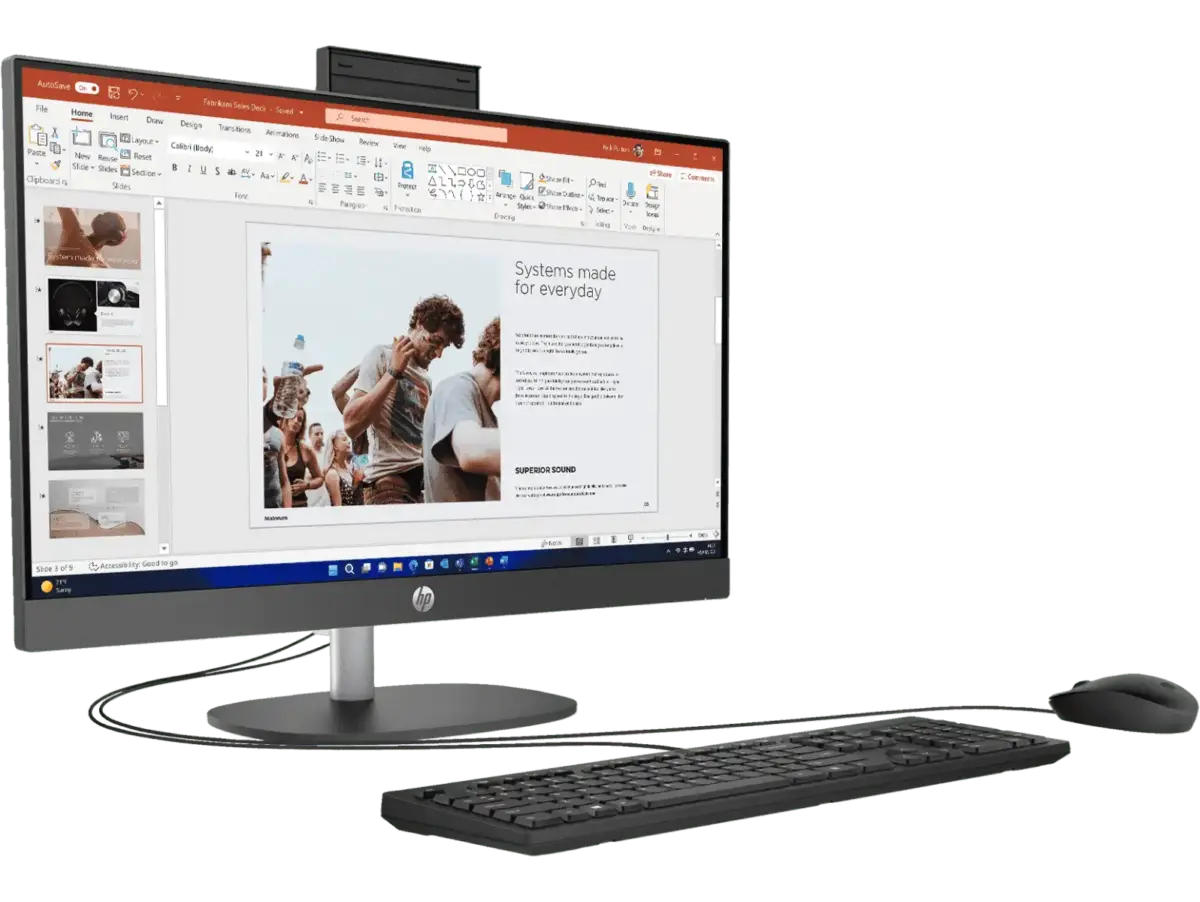 HP ProOne 240 G10 AIO – PC tout-en-un 23.8" – Intel Core 13ᵉ Gen – Pro et compact – Image 6